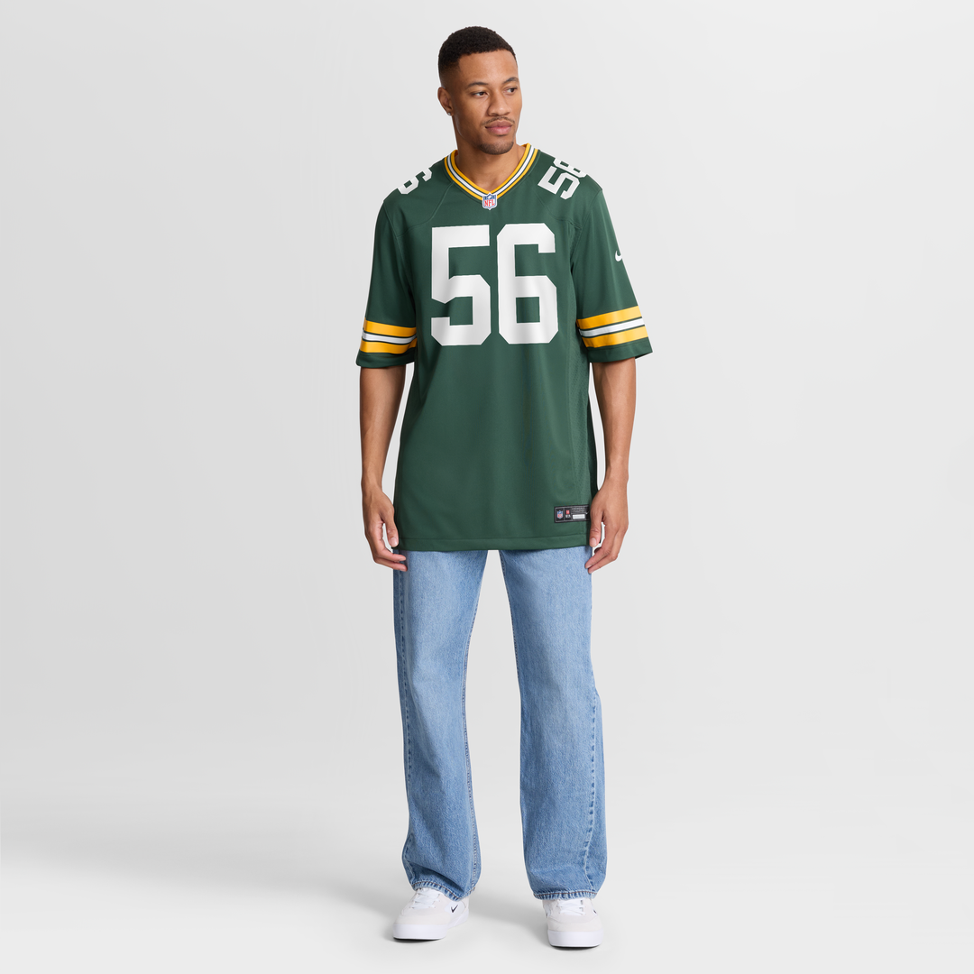 Edgerrin Cooper Green Bay Packers Nike Game Jersey - Green Official NFL Team Apparel Football Fan Gear