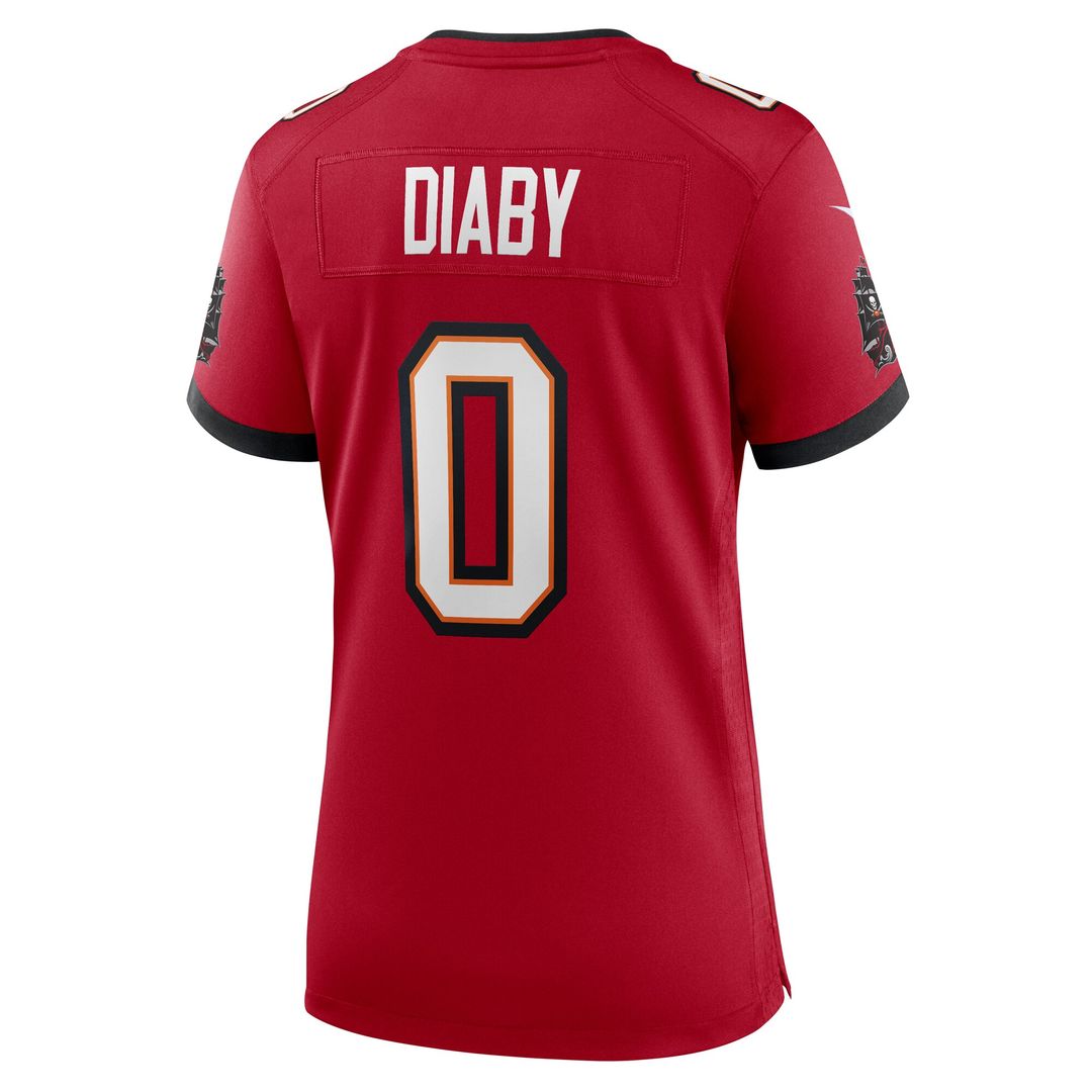 YaYa Diaby Tampa Bay Buccaneers Nike Women's Game Jersey - Red Official NFL Team Apparel Football Fan Gear