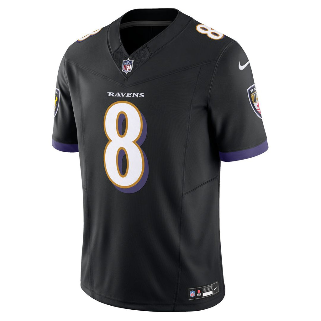 Lamar Jackson Baltimore Ravens Nike Vapor F.U.S.E. Limited Jersey - Purple Official NFL Team Apparel Football Fan Gear