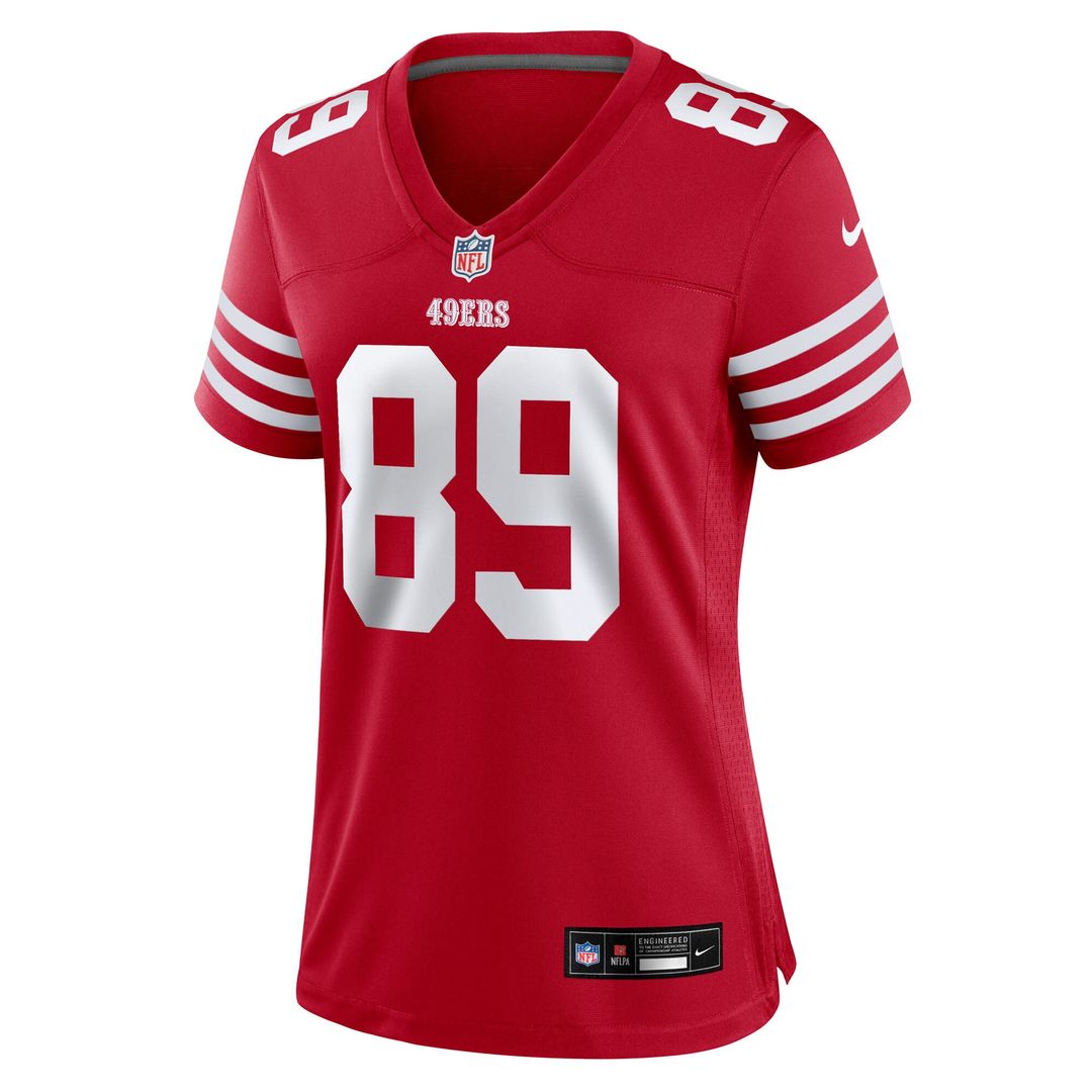 Luke Farrell San Francisco 49ers Nike Women's Team Game Jersey - Scarlet Official NFL Team Apparel Football Fan Gear