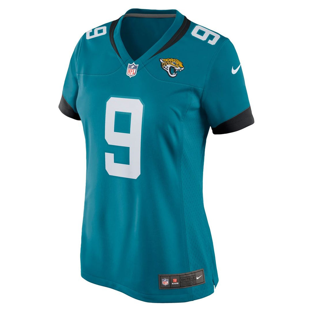 Logan Cooke Jacksonville Jaguars Nike Women's Game Jersey - Black Official NFL Team Apparel Football Fan Gear