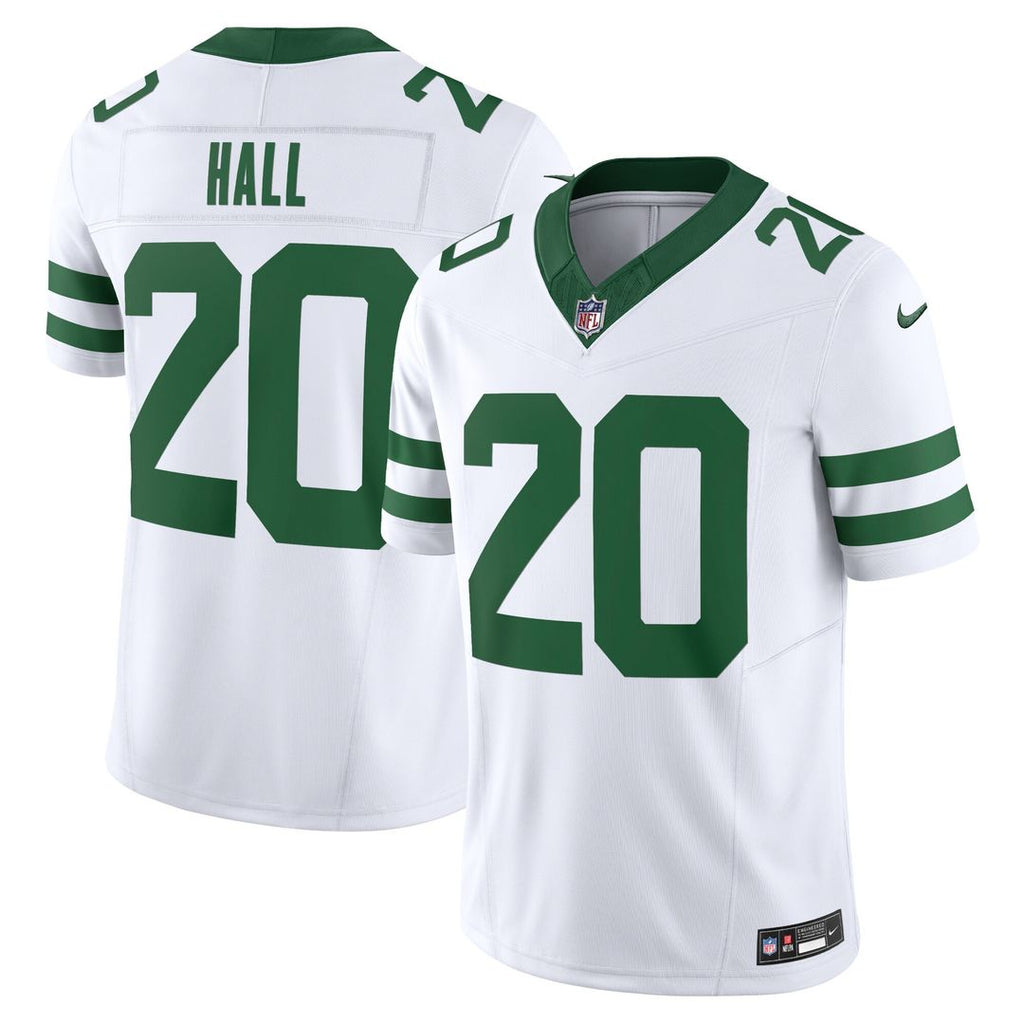 Breece Hall New York Jets Nike Vapor F.U.S.E. Limited Jersey - Legacy White Official NFL Team Apparel Football Fan Gear
