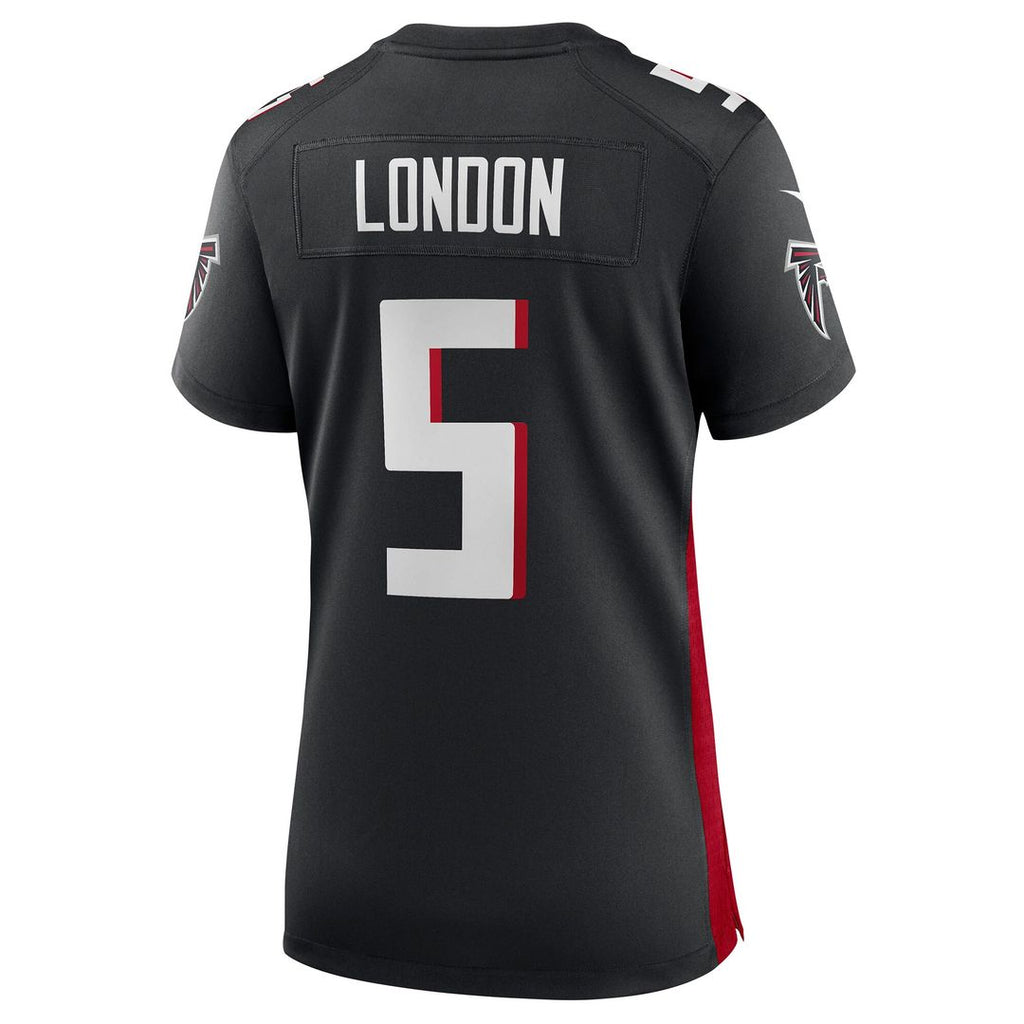 Drake London Atlanta Falcons Nike Women's Player Game Jersey - Black Official NFL Team Apparel Football Fan Gear