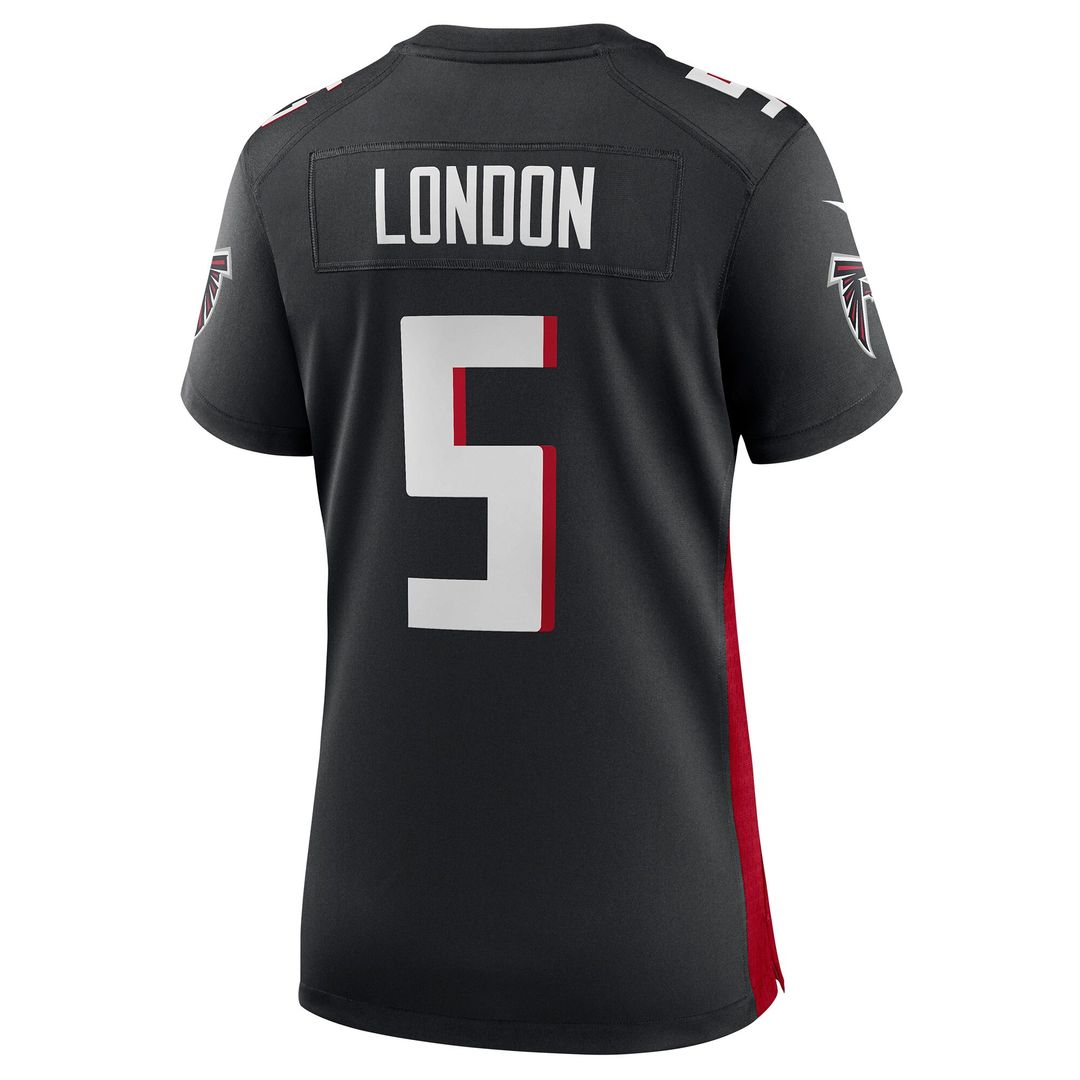 Drake London Atlanta Falcons Nike Women's Player Game Jersey - Black Official NFL Team Apparel Football Fan Gear