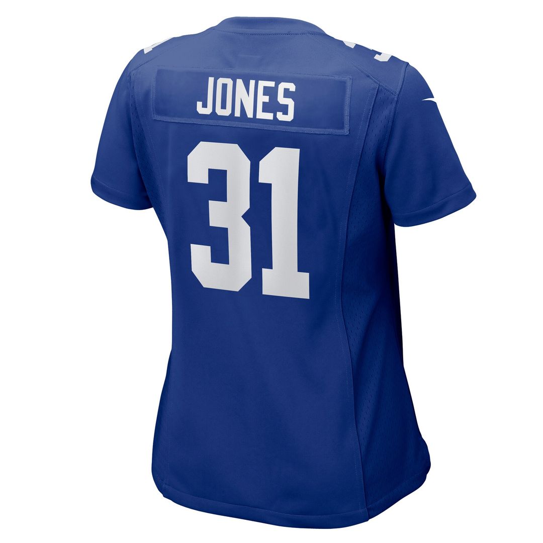 Nic Jones New York Giants Nike Women's Team Game Jersey - Royal Official NFL Team Apparel Football Fan Gear