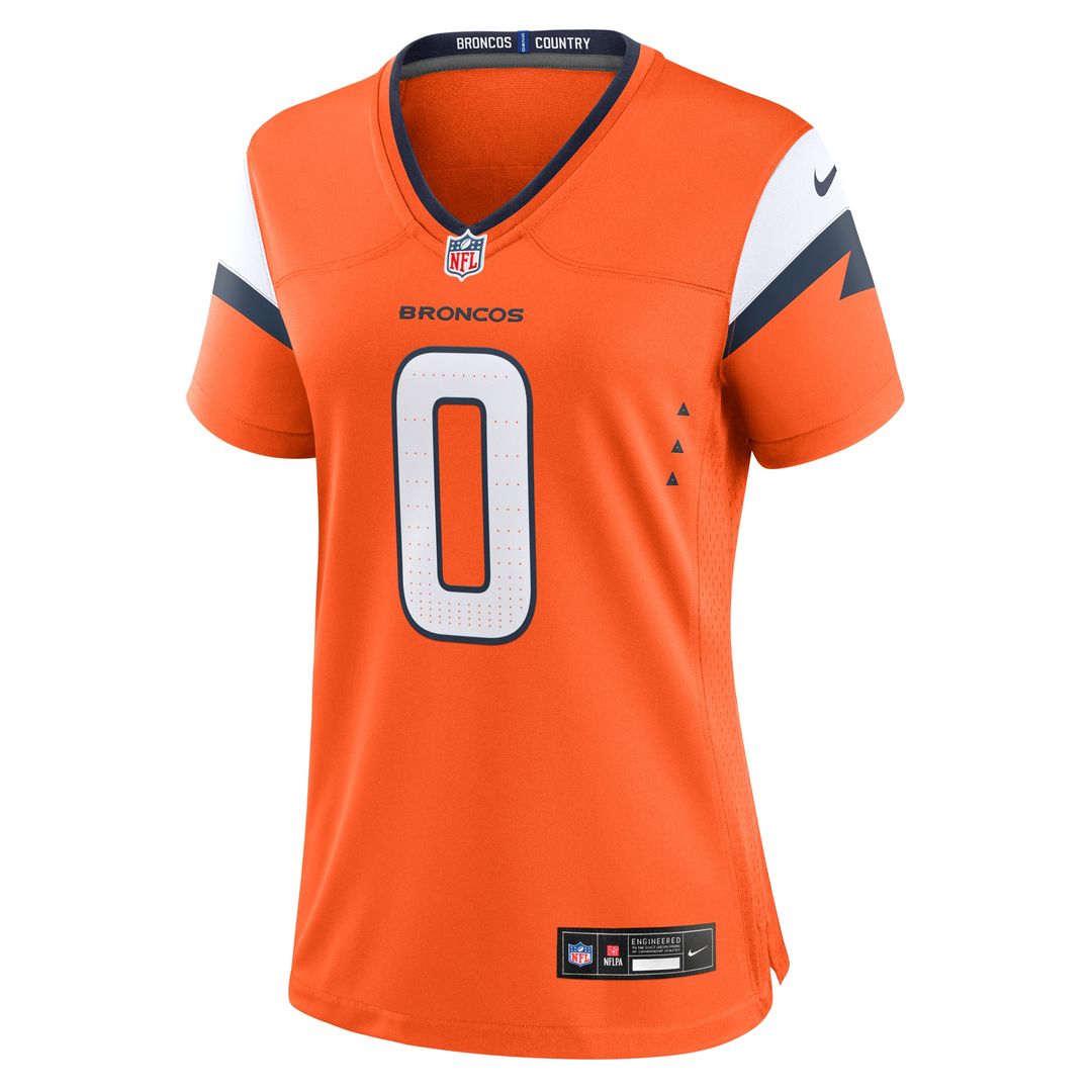 Jonathon Cooper Denver Broncos Nike Women's Team Game Jersey - Orange Official NFL Team Apparel Football Fan Gear