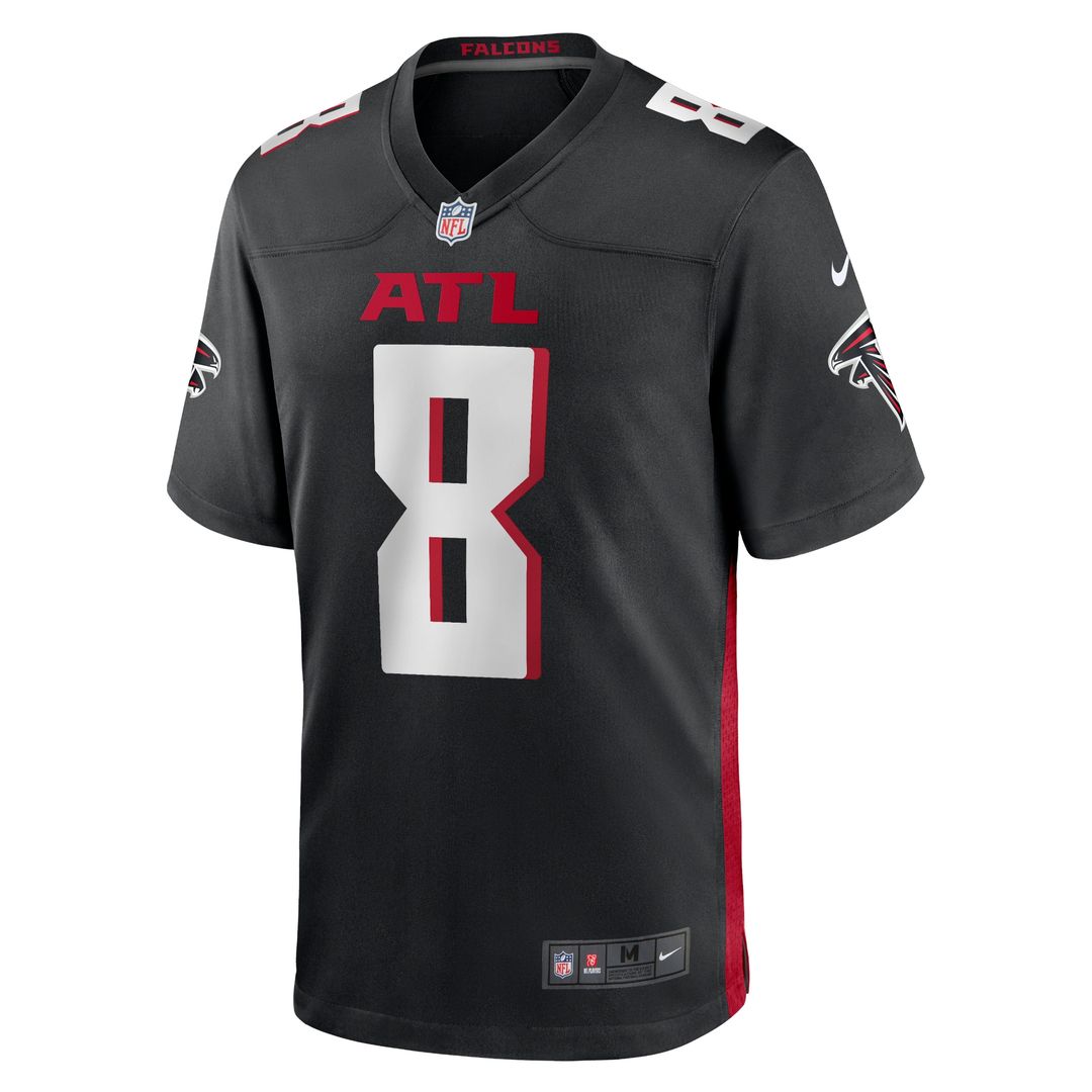 Kyle Pitts Sr. Atlanta Falcons Nike Youth Game Jersey - Black Official NFL Team Apparel Football Fan Gear