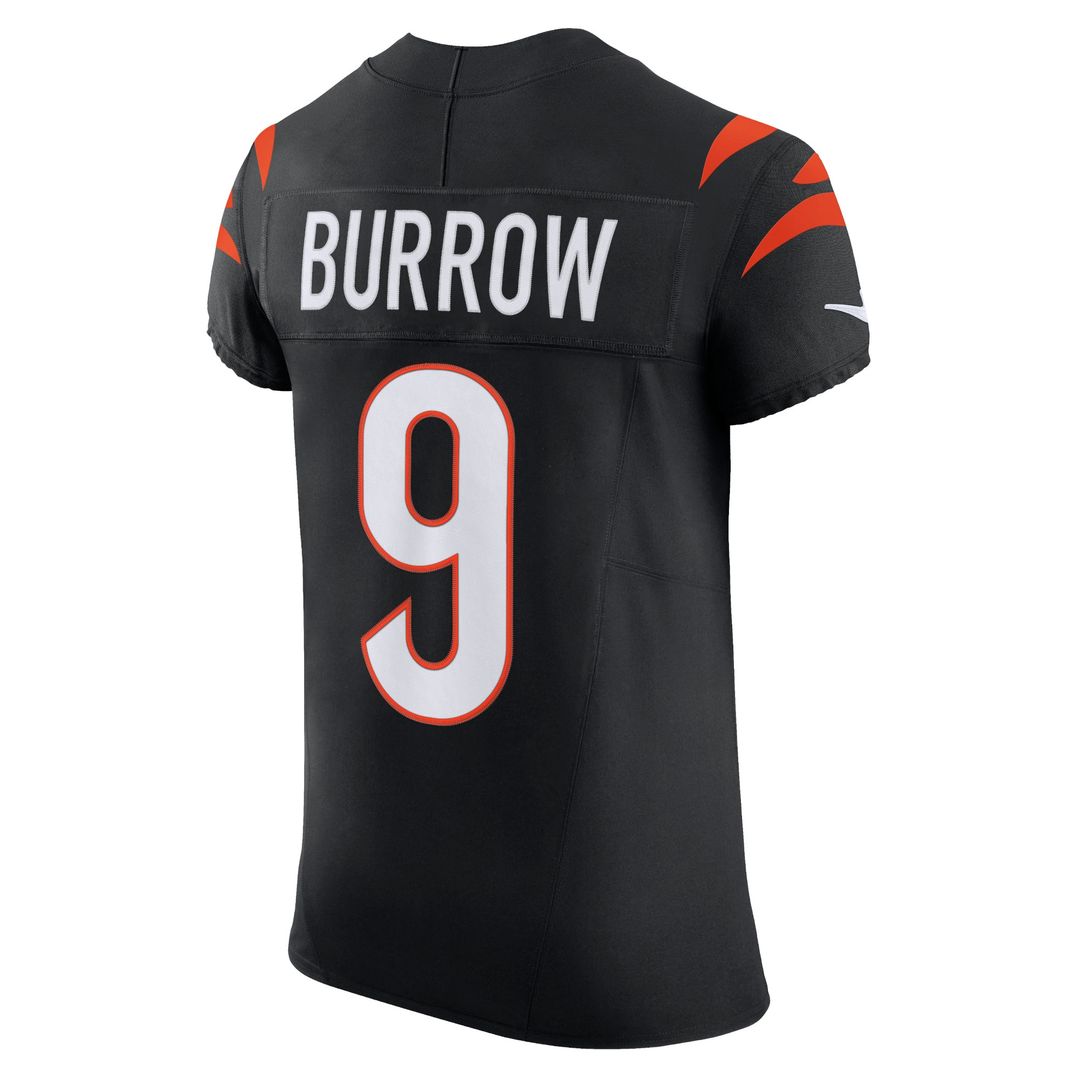 Joe Burrow Cincinnati Bengals Nike Vapor F.U.S.E. Elite Jersey - Black Official NFL Team Apparel Football Fan Gear