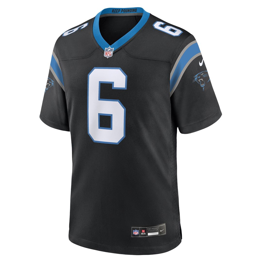Sam Martin Carolina Panthers Nike Team Game Jersey - Black Official NFL Team Apparel Football Fan Gear