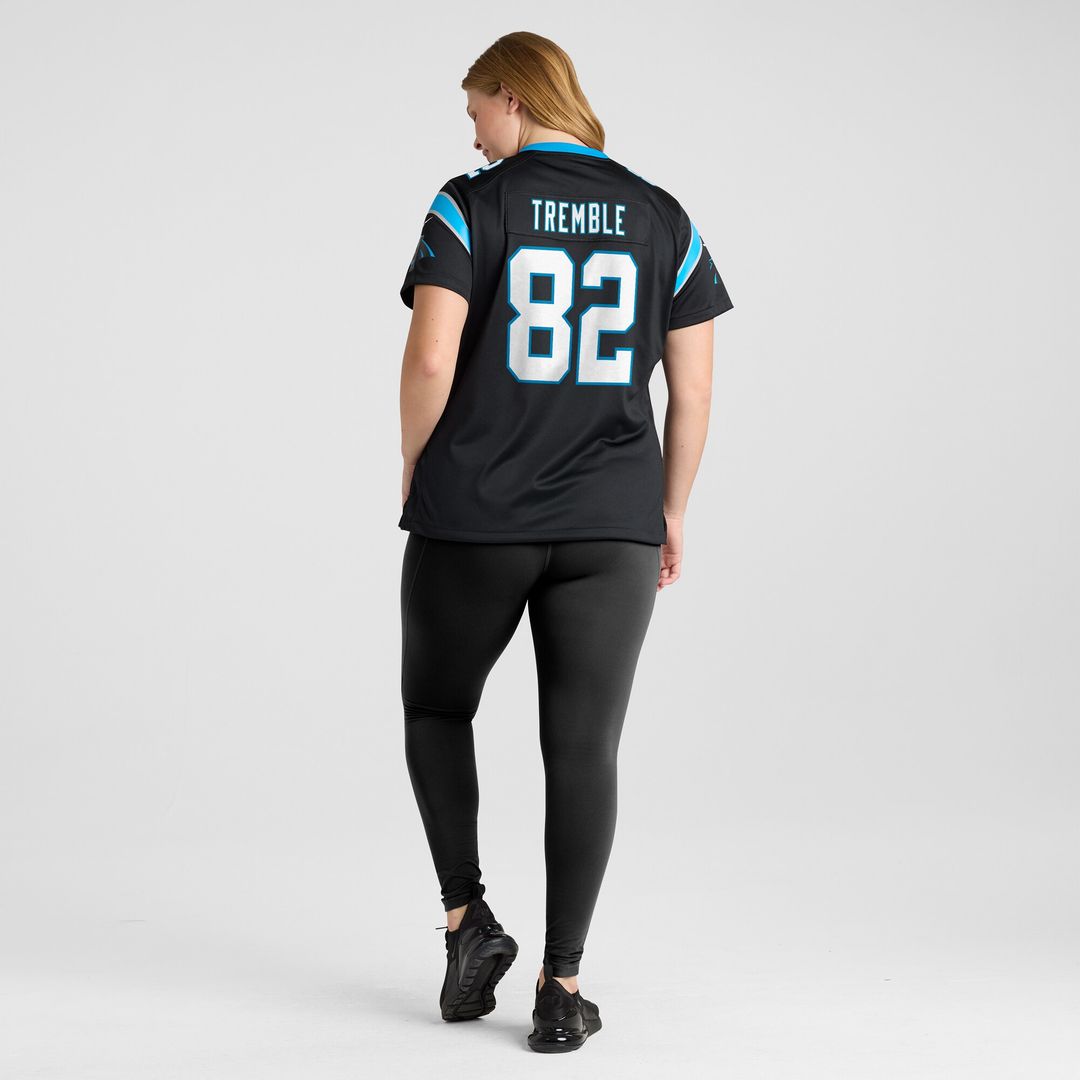 Tommy Tremble Carolina Panthers Nike Women's Team Game Jersey - Black Official NFL Team Apparel Football Fan Gear