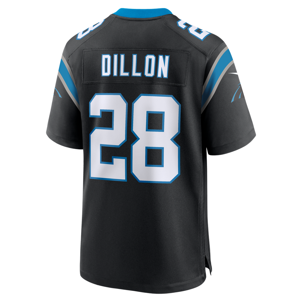 AJ Dillon Carolina Panthers Nike Team Game Jersey - Black Official NFL Team Apparel Football Fan Gear