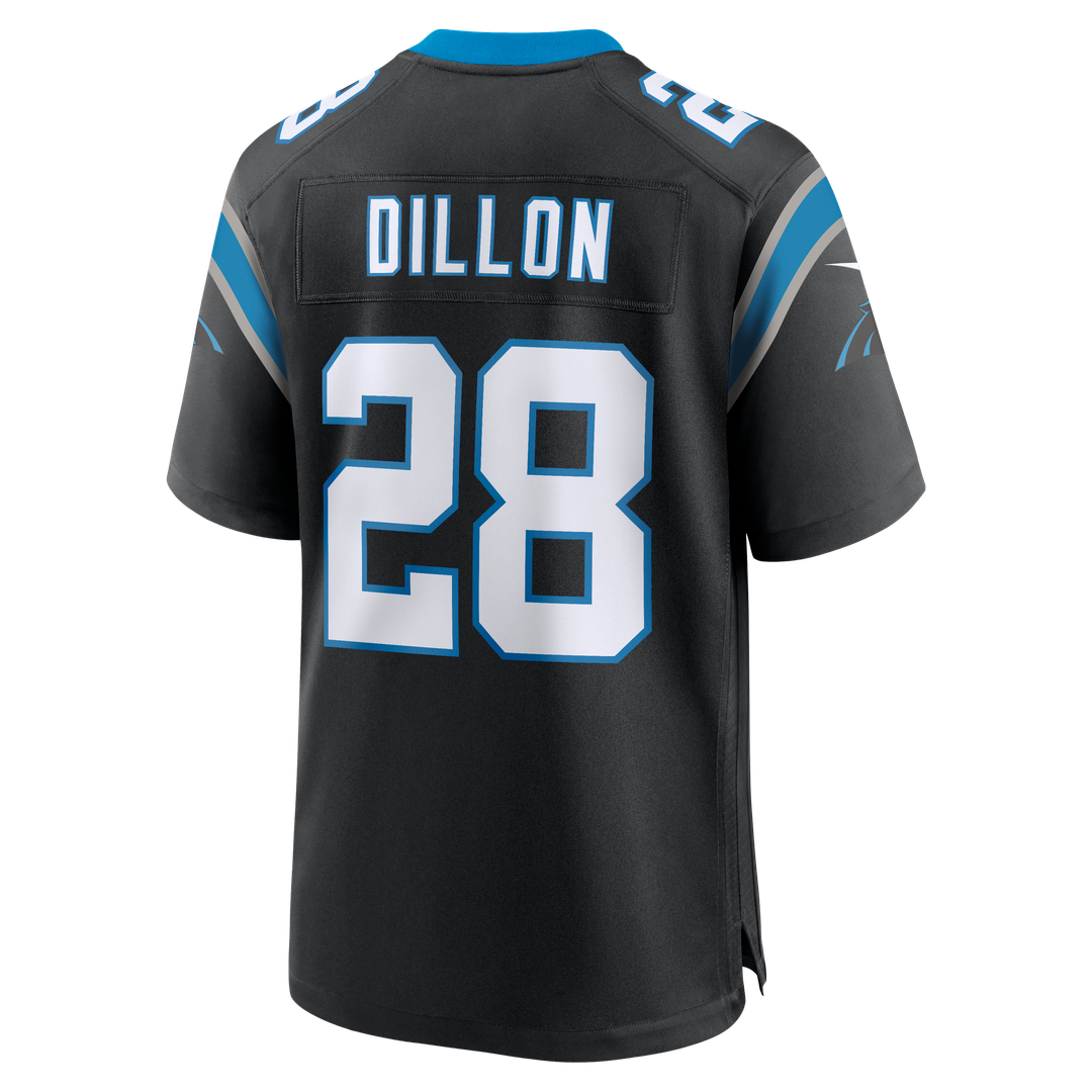 AJ Dillon Carolina Panthers Nike Team Game Jersey - Black Official NFL Team Apparel Football Fan Gear