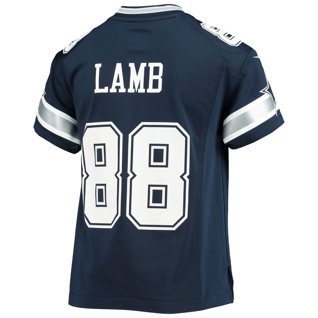 CeeDee Lamb Dallas Cowboys Nike Youth Player Game Jersey - Navy Official NFL Team Apparel Football Fan Gear