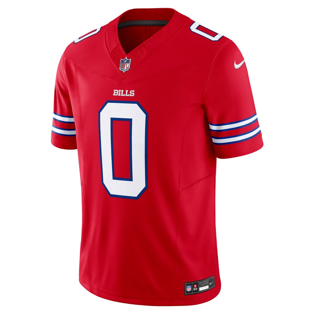 Keon Coleman Buffalo Bills Nike Alternate Vapor F.U.S.E. Limited Jersey - Red Official NFL Team Apparel Football Fan Gear
