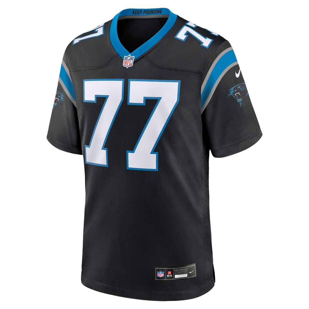Yosh Nijman Carolina Panthers Nike Game Jersey - Black Official NFL Team Apparel Football Fan Gear