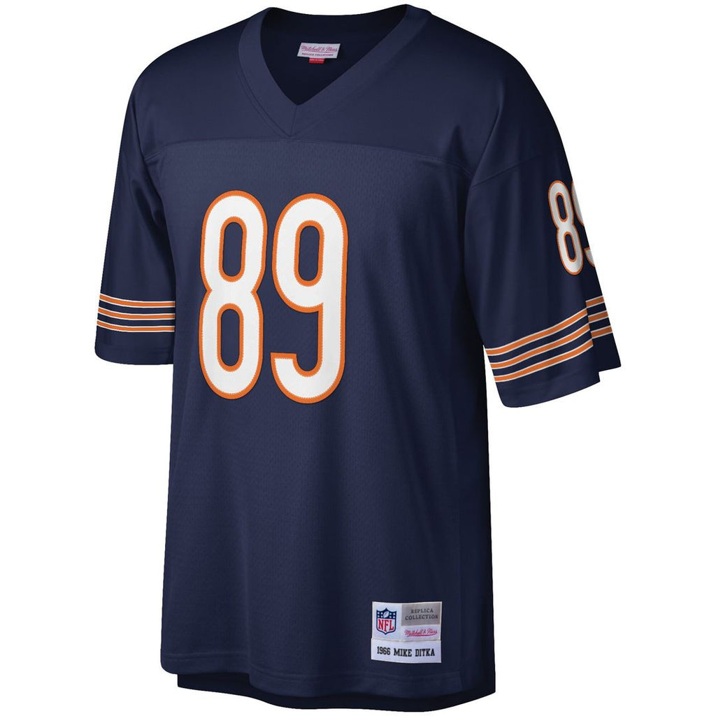 Mike Ditka Chicago Bears Mitchell & Ness Retired Player Legacy Replica Jersey - Navy Official NFL Team Apparel Football Fan Gear
