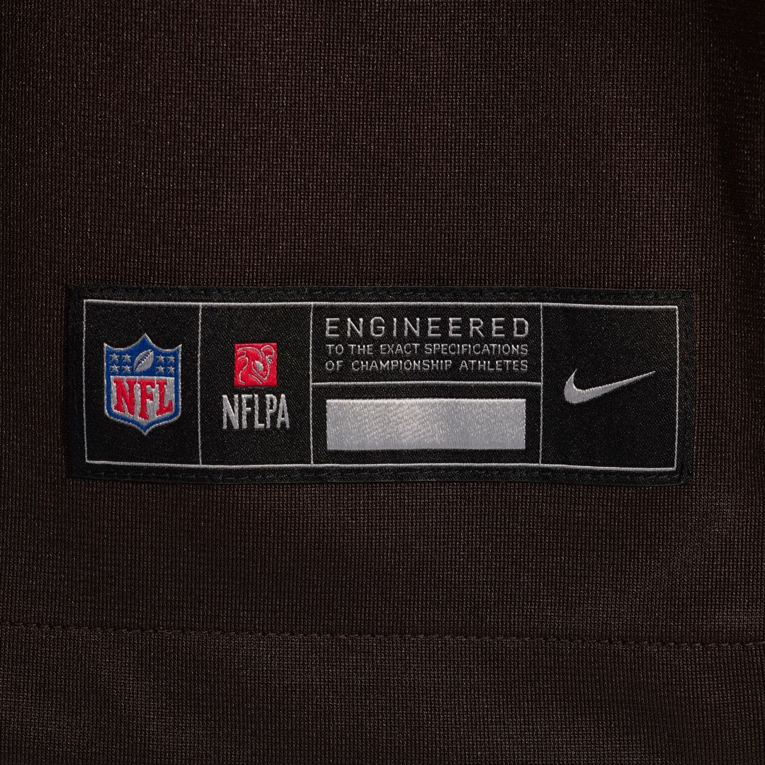Emmanuel McNeil-Warren Cleveland Browns Nike Game Jersey - Brown Official NFL Team Apparel Football Fan Gear