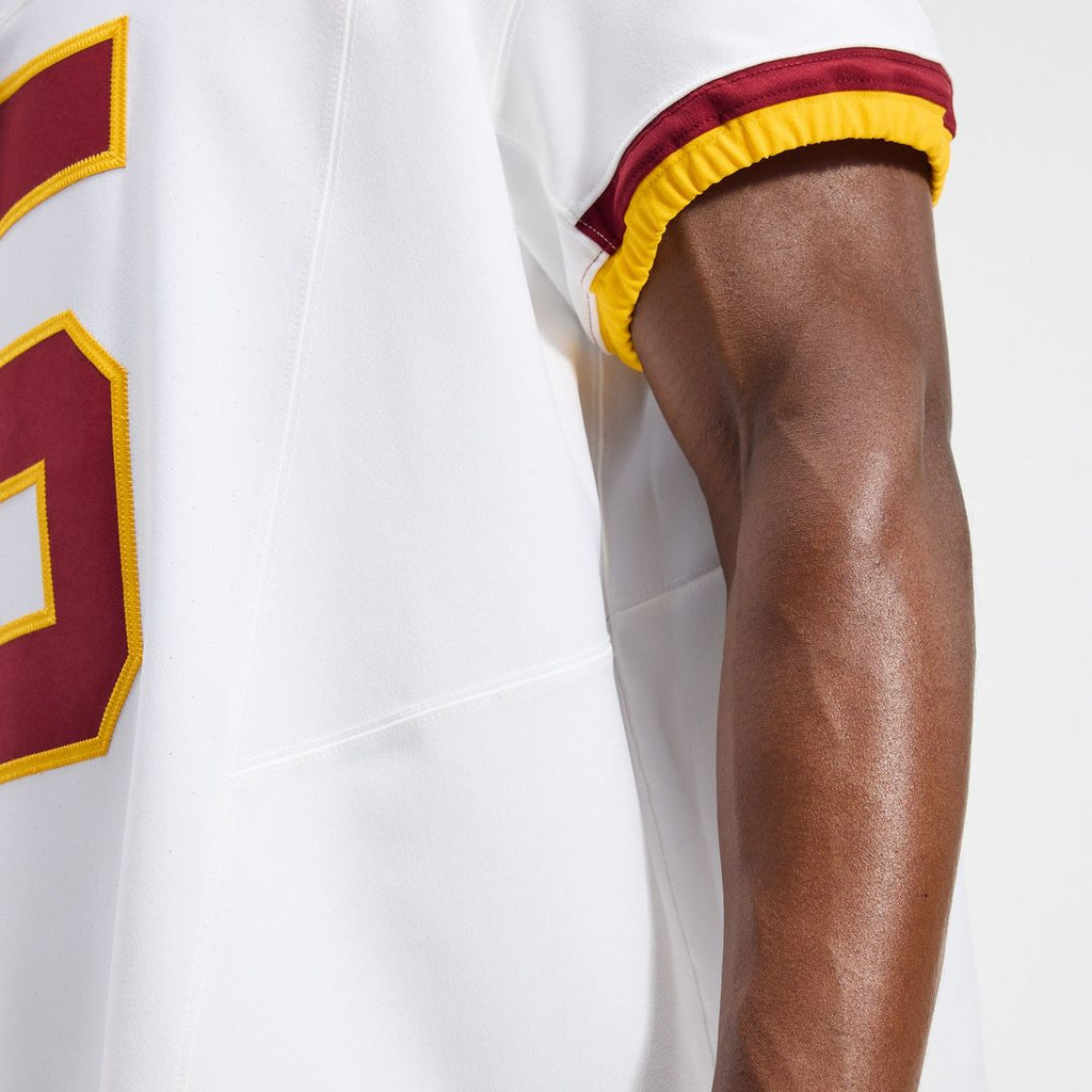 Jayden Daniels Washington Commanders Nike Alternate 2 Super Bowl Era Vapor F.U.S.E. Elite Jersey - White Official NFL Team Apparel Football Fan Gear