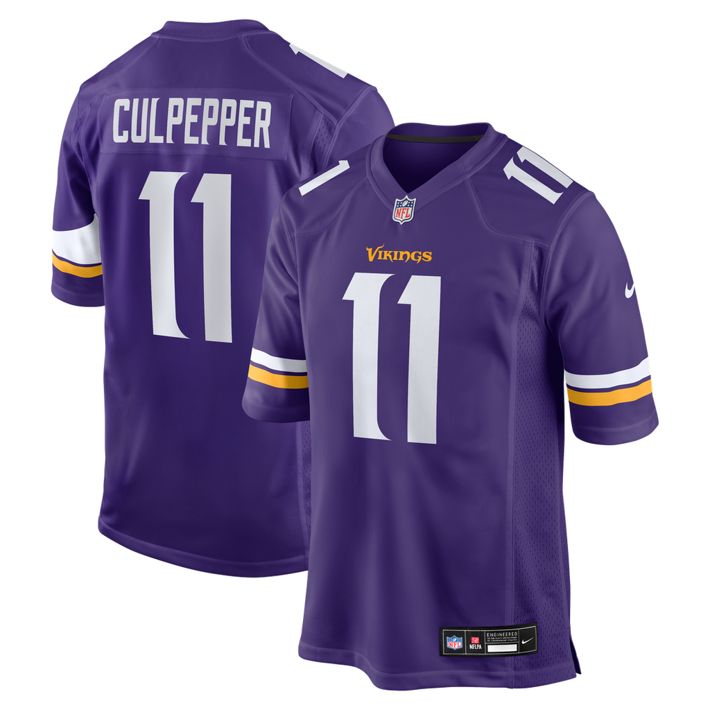 Daunte Culpepper Minnesota Vikings Nike Game Retired Player Jersey - Purple Official NFL Team Apparel Football Fan Gear