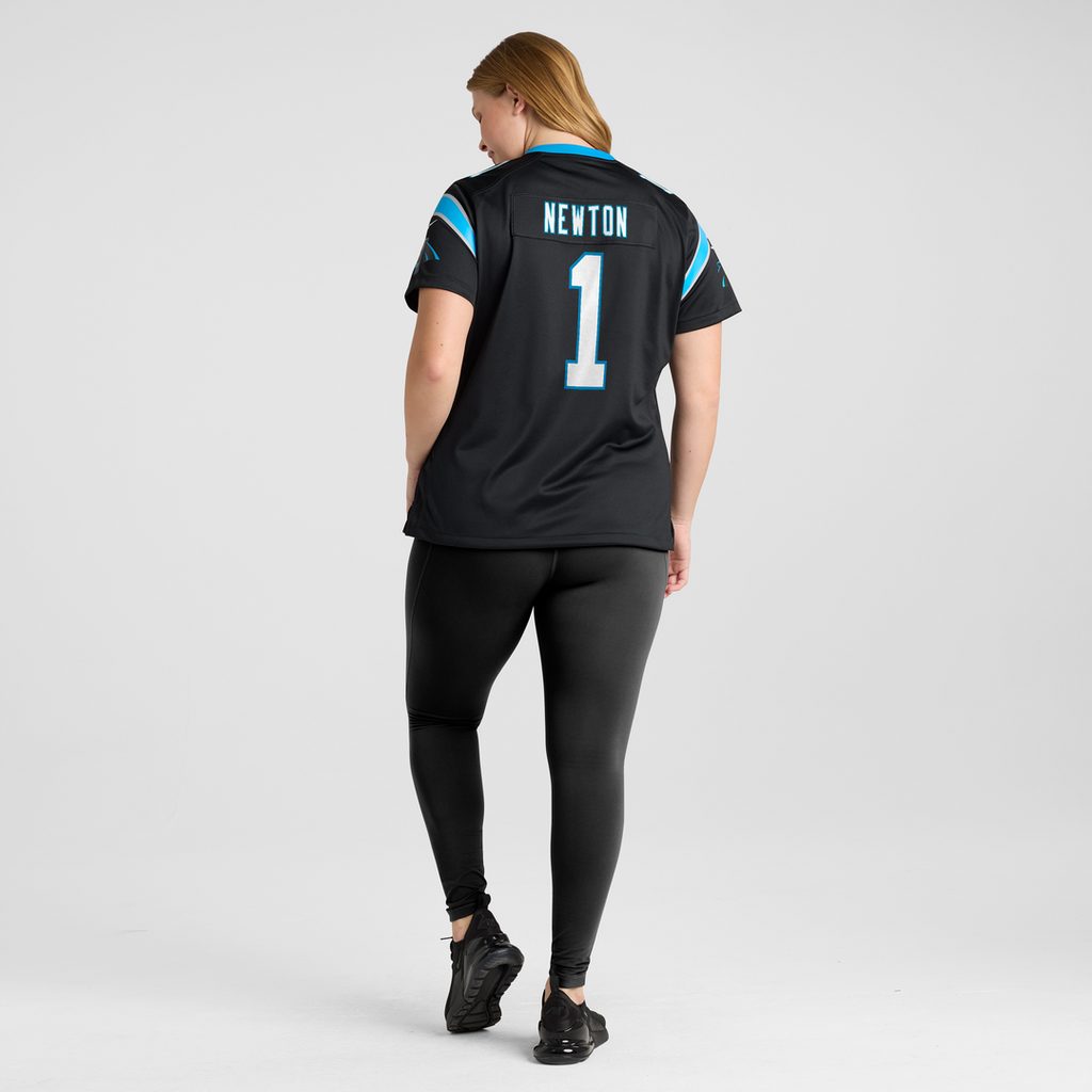 Cam Newton Carolina Panthers Nike Women's Team Retired Game Jersey - Black Official NFL Team Apparel Football Fan Gear