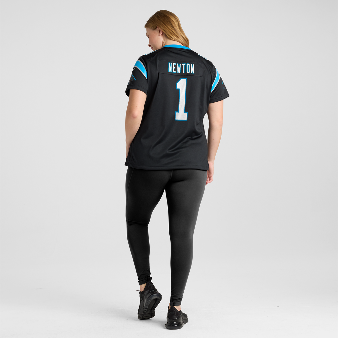 Cam Newton Carolina Panthers Nike Women's Team Retired Game Jersey - Black Official NFL Team Apparel Football Fan Gear