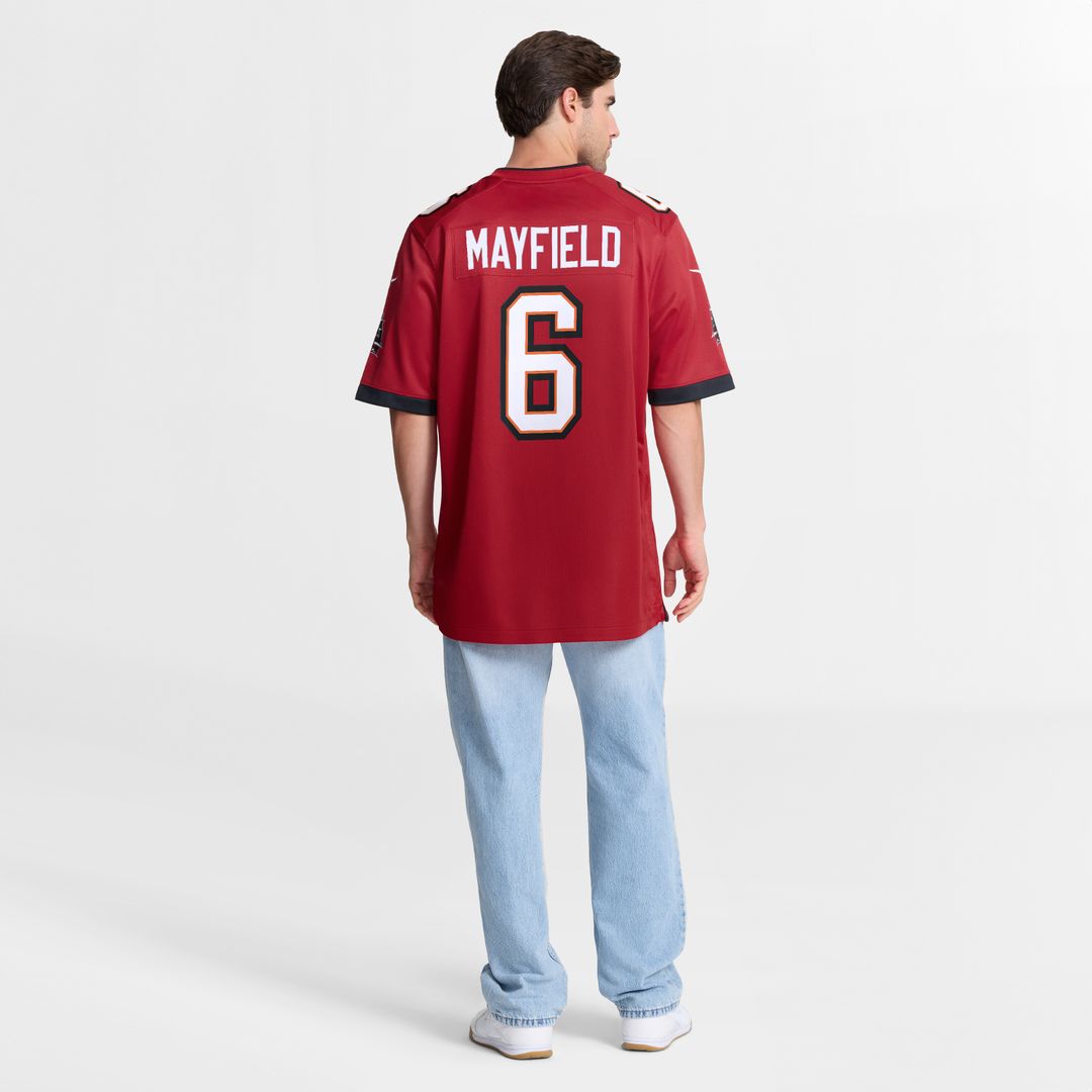 Baker Mayfield Tampa Bay Buccaneers Nike Team Game Jersey - Red Official NFL Team Apparel Football Fan Gear