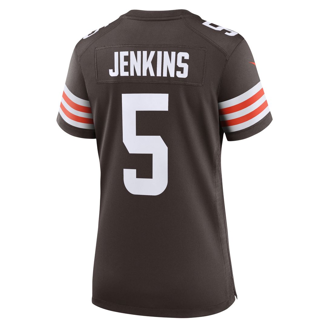 Rayshawn Jenkins Cleveland Browns Nike Women's Team Game Jersey - Brown Official NFL Team Apparel Football Fan Gear