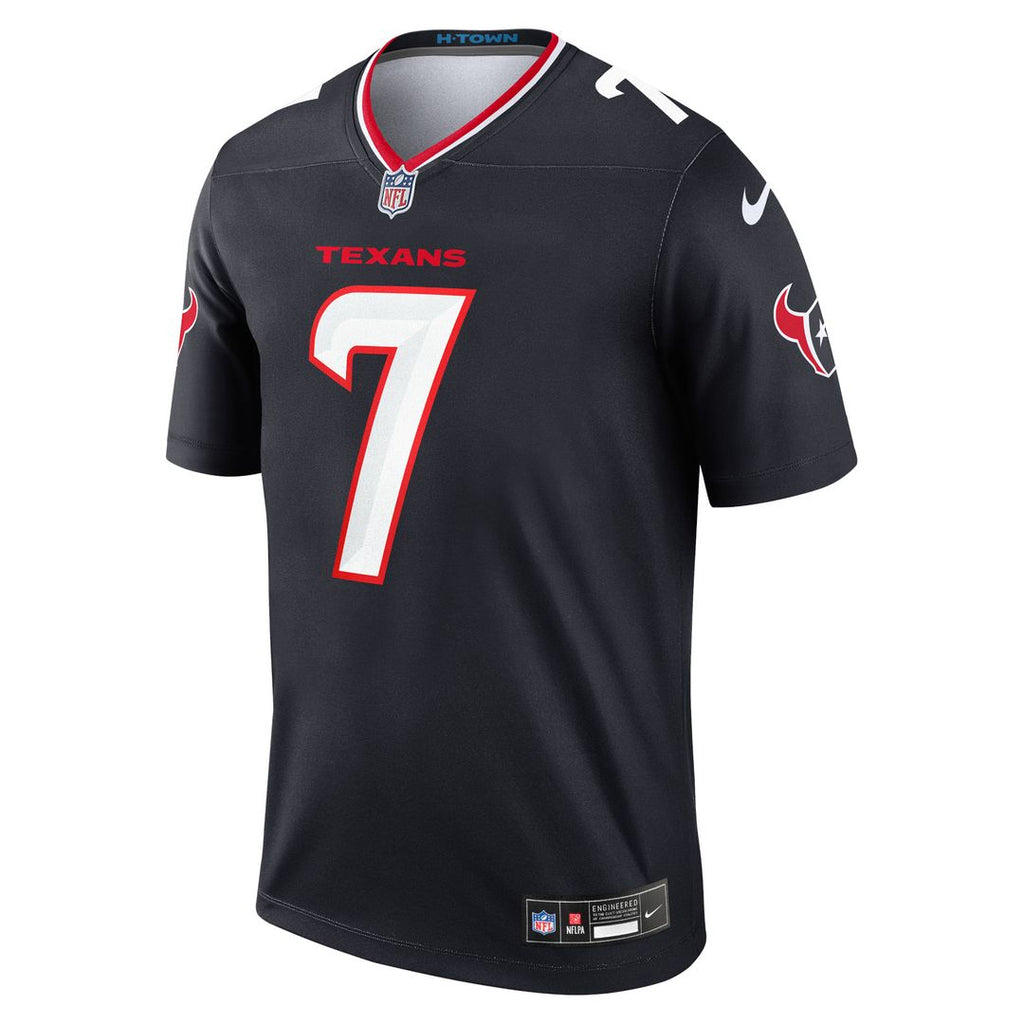 C.J. Stroud Houston Texans Nike Legend Player Performance Top - Navy NFL Fan Gear Popular Style