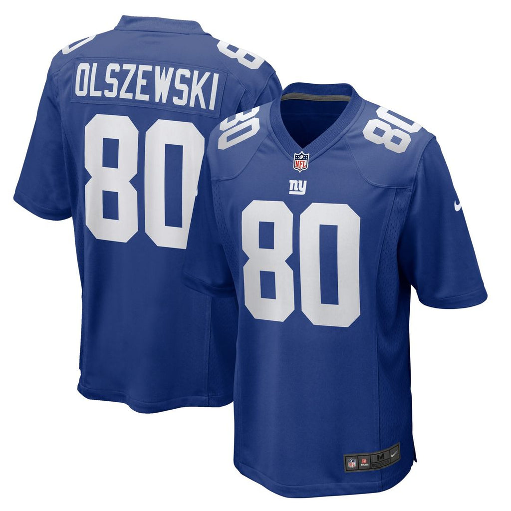 Gunner Olszewski New York Giants Nike Team Game Jersey - Royal Official NFL Team Apparel Football Fan Gear
