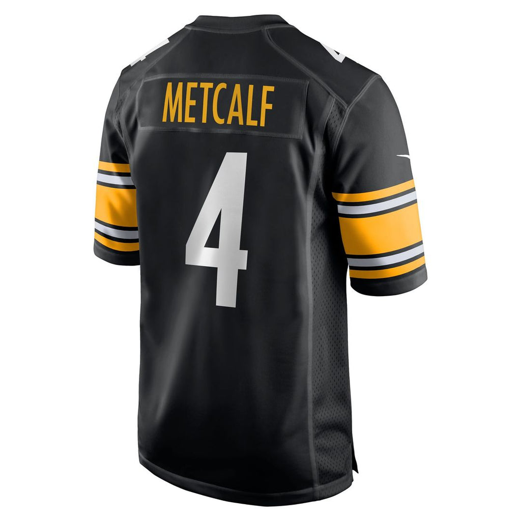 DK Metcalf Pittsburgh Steelers Nike Youth Game Jersey - Black Official NFL Team Apparel Football Fan Gear