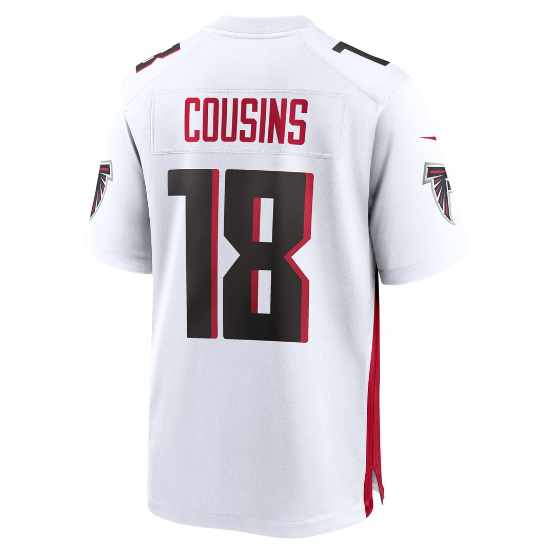 Kirk Cousins Atlanta Falcons Nike Game Player Jersey - White Official NFL Team Apparel Football Fan Gear