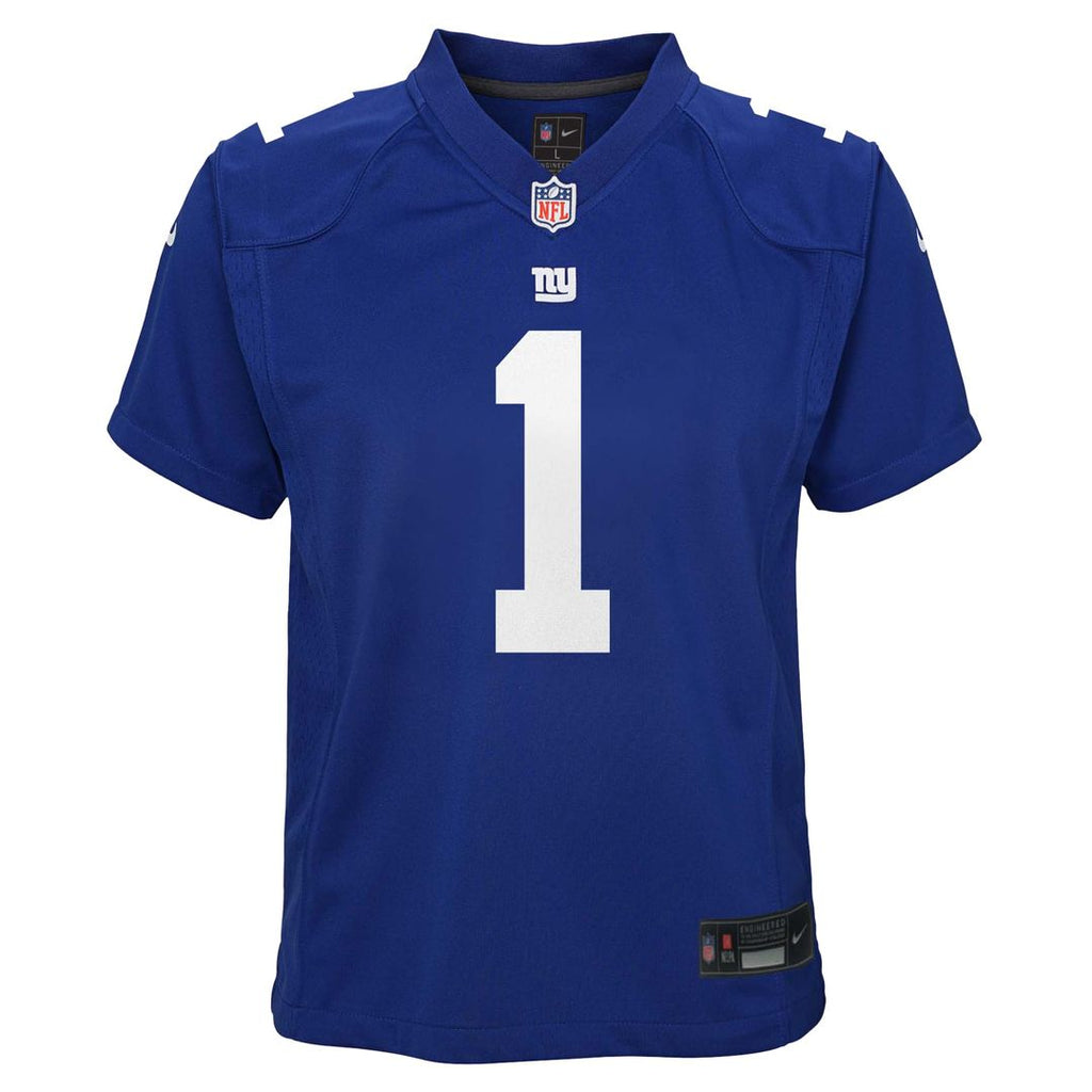 Malik Nabers New York Giants Nike Youth Game Jersey - Red Official NFL Team Apparel Football Fan Gear