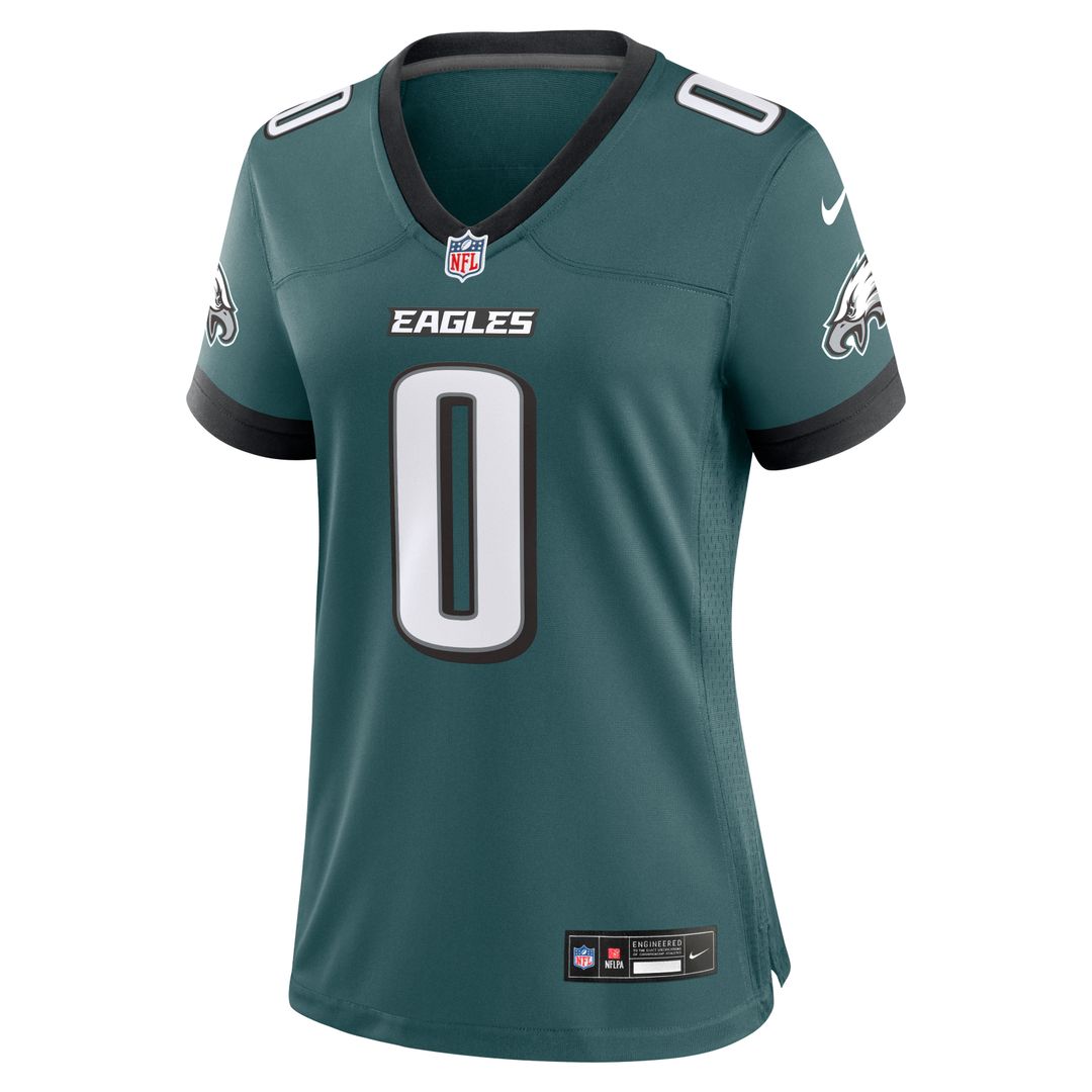 Marquise Brown Philadelphia Eagles Nike Women's Team Game Jersey - Midnight Green Official NFL Team Apparel Football Fan Gear