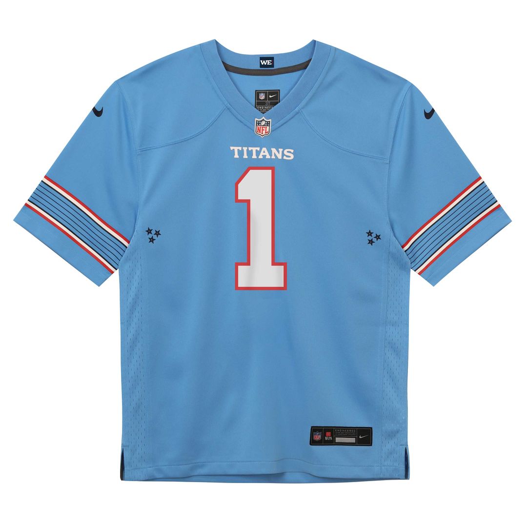 Cameron Ward Tennessee Titans Nike Infant Team Game Jersey - Light Blue Official NFL Team Apparel Football Fan Gear