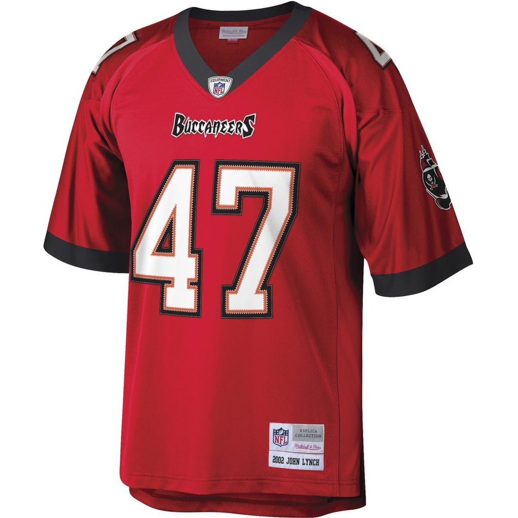 John Lynch Tampa Bay Buccaneers Mitchell & Ness Legacy Replica Jersey - Orange Official NFL Team Apparel Football Fan Gear