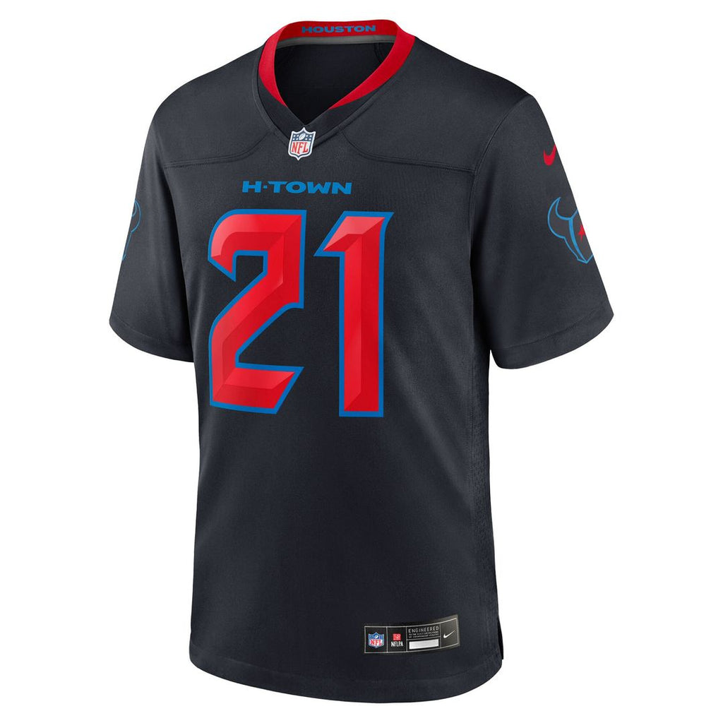 Nick Chubb Houston Texans Nike Alternate 2 Game Jersey - Navy Official NFL Team Apparel Football Fan Gear