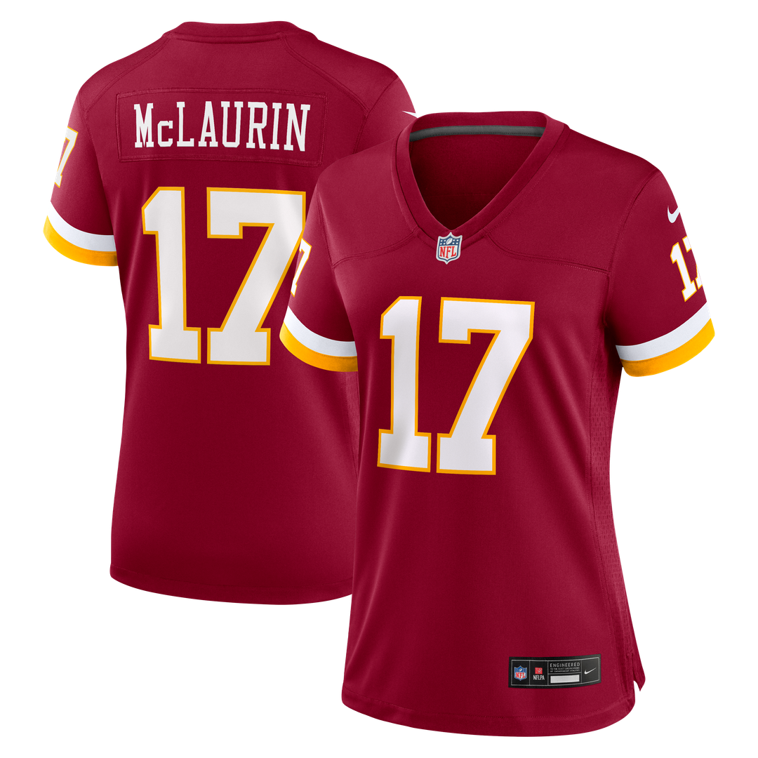 Terry McLaurin Washington Commanders Nike Women's Hail Raiser Alternate Game Jersey - Black Official NFL Team Apparel Football Fan Gear