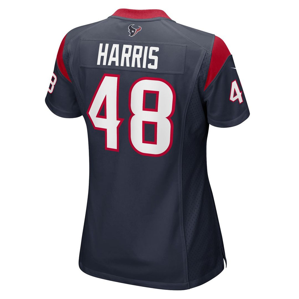 Christian Harris Houston Texans Nike Women's Game Player Jersey - Navy Official NFL Team Apparel Football Fan Gear