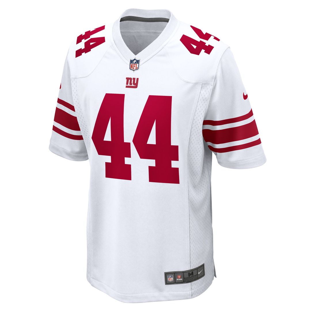 Cam Skattebo New York Giants Nike Game Jersey - White Official NFL Team Apparel Football Fan Gear