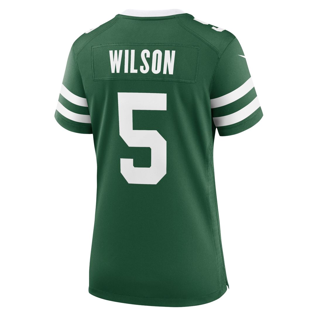 Garrett Wilson New York Jets Nike Women's Game Jersey - Legacy Green Official NFL Team Apparel Football Fan Gear