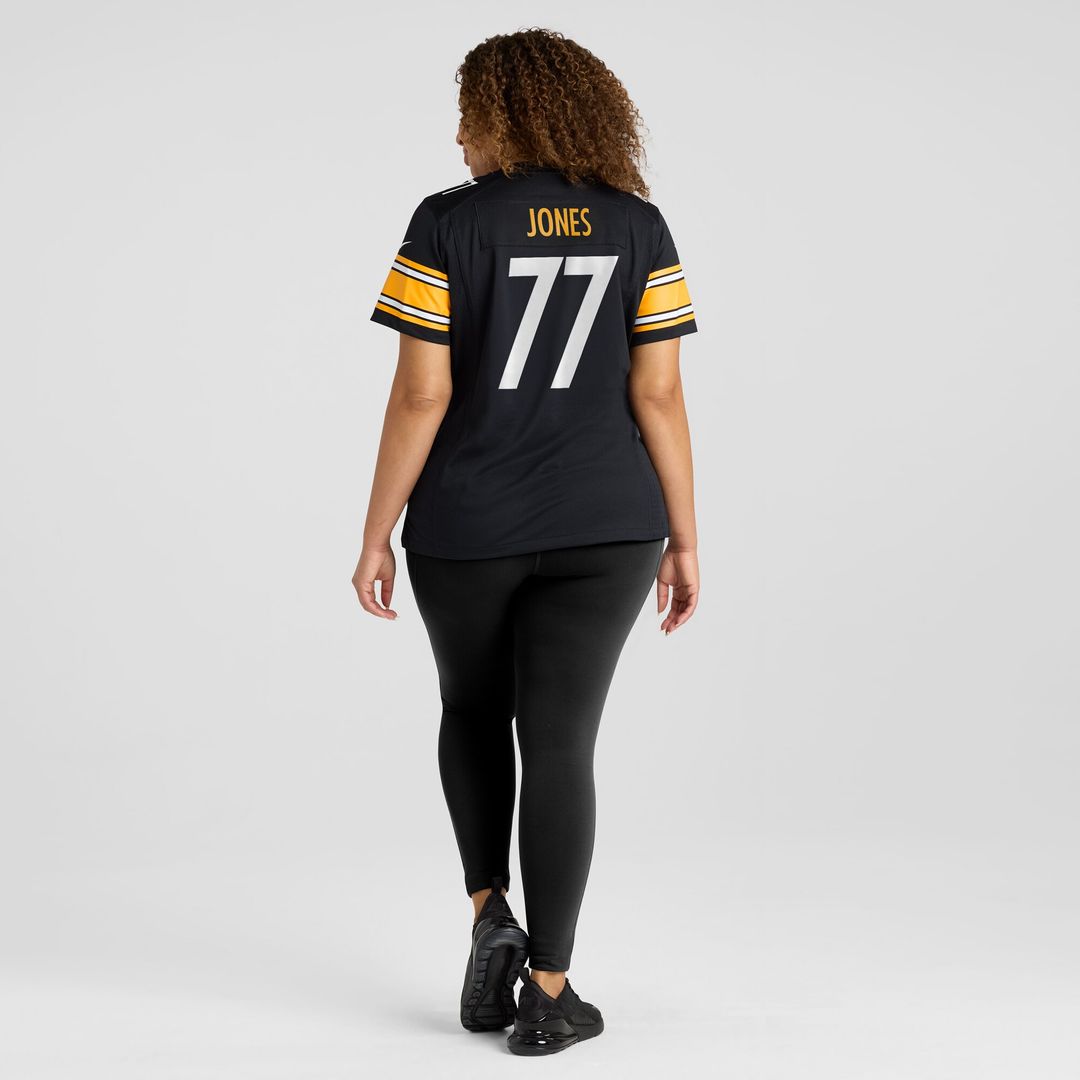 Broderick Jones Pittsburgh Steelers Nike Women's Game Jersey - Black Official NFL Team Apparel Football Fan Gear