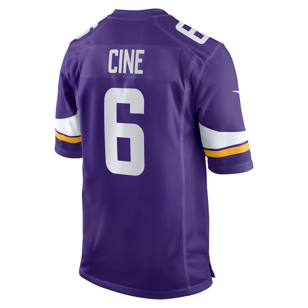 Lewis Cine Minnesota Vikings Nike Game Player Jersey - Purple Official NFL Team Apparel Football Fan Gear