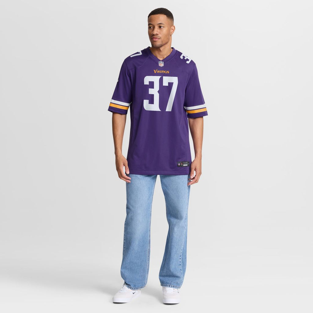 Tavierre Thomas Minnesota Vikings Nike Team Game Jersey - Purple Official NFL Team Apparel Football Fan Gear