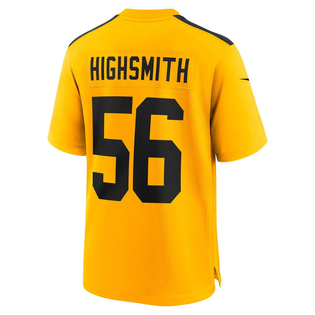 Alex Highsmith Pittsburgh Steelers Nike Alternate Game Jersey - Gold Official NFL Team Apparel Football Fan Gear