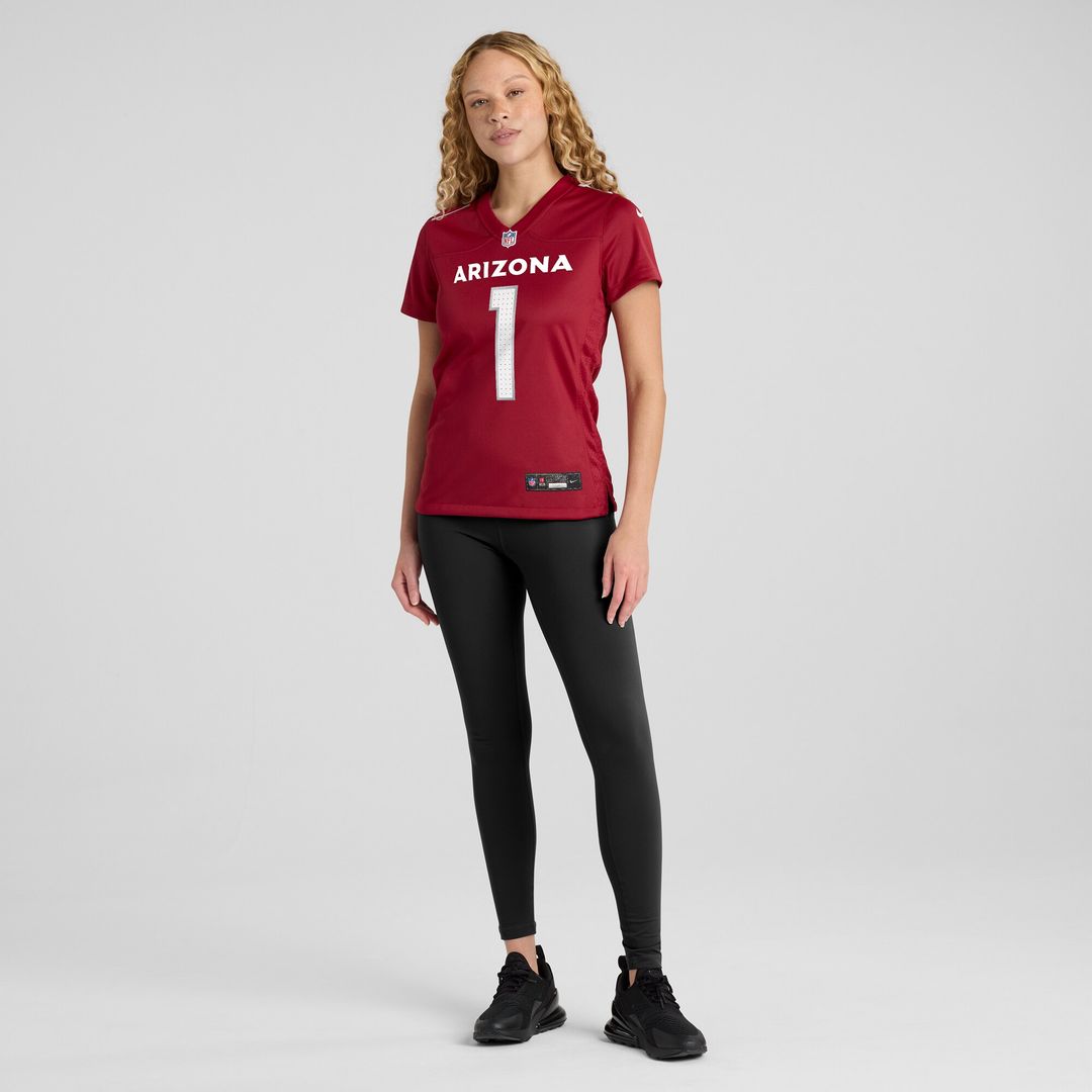 Number 1 Mom Arizona Cardinals Nike Women's Game Jersey - Cardinal Official NFL Team Apparel Football Fan Gear