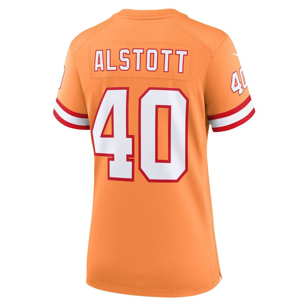 Mike Alstott Tampa Bay Buccaneers Nike Women's Throwback Game Jersey - Orange Official NFL Team Apparel Football Fan Gear