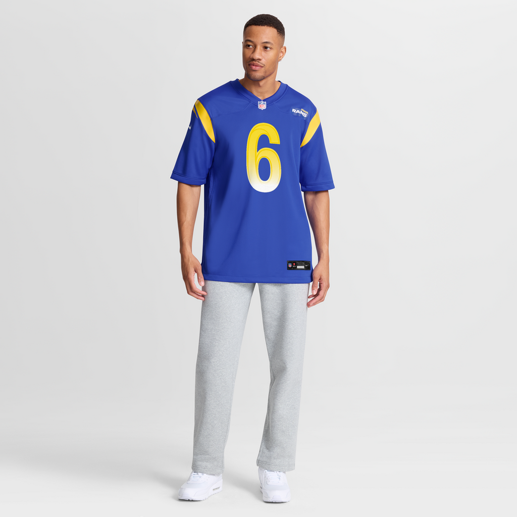 Tre'Vius Hodges-Tomlinson Los Angeles Rams Nike Team Game Jersey - Royal Official NFL Team Apparel Football Fan Gear