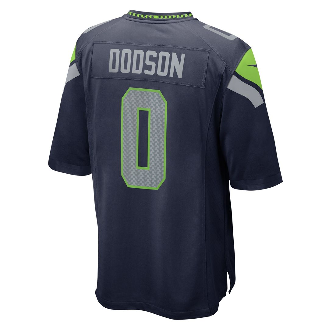 Tyrel Dodson Seattle Seahawks Nike Game Jersey - College Navy Official NFL Team Apparel Football Fan Gear