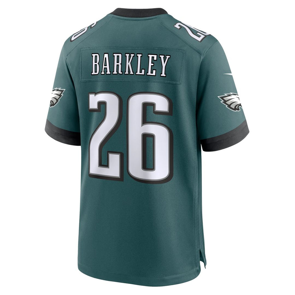 Saquon Barkley Philadelphia Eagles Nike Game Player Jersey - Midnight Green Official NFL Team Apparel Football Fan Gear