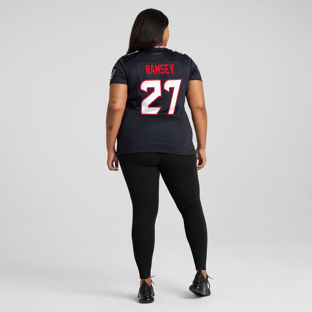 Kamari Ramsey Houston Texans Nike Women's Team Game Jersey - Navy Official NFL Team Apparel Football Fan Gear